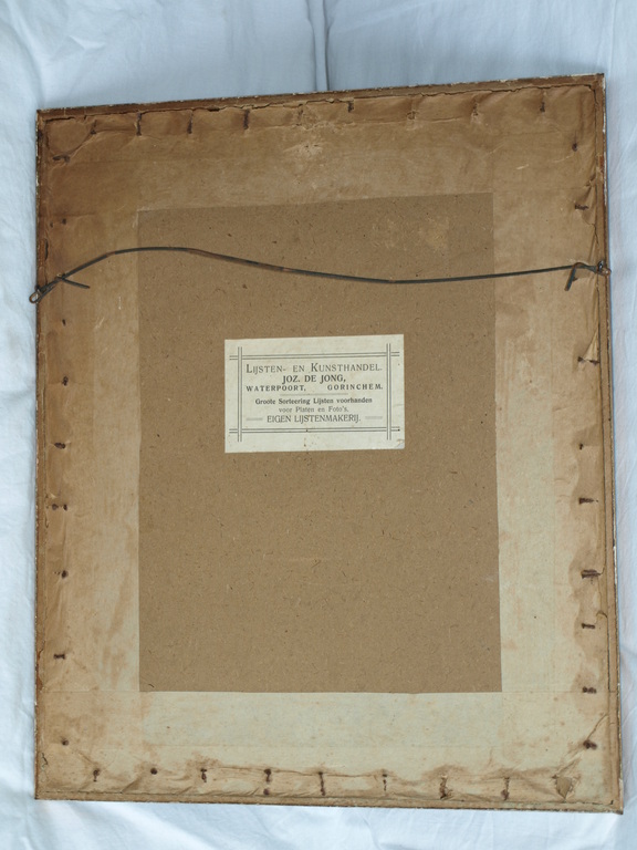 SUZE DE LINT (1878-1953) – Ets- Bomen  –Gesigneerd & ingelijst–ca 1920 kopen? Bied vanaf 45!