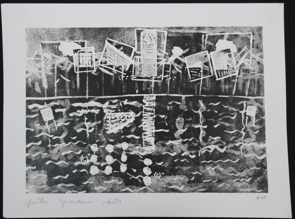 Peter Spaans: Zeefdruk, De Herinnering kopen? Bied vanaf 1!