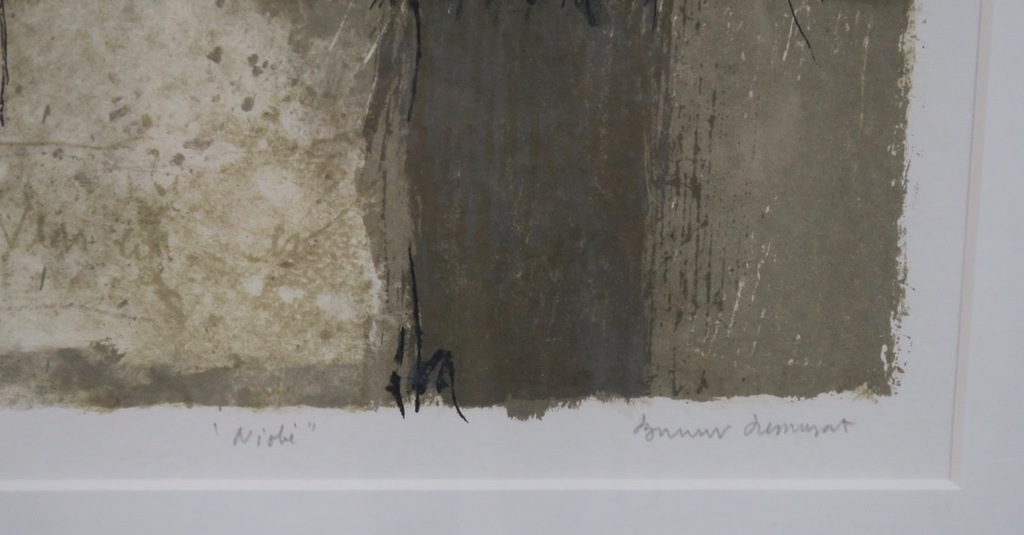 Bernard Remusat: Carborundum, Niobe - Ingelijst kopen? Bied vanaf 50!