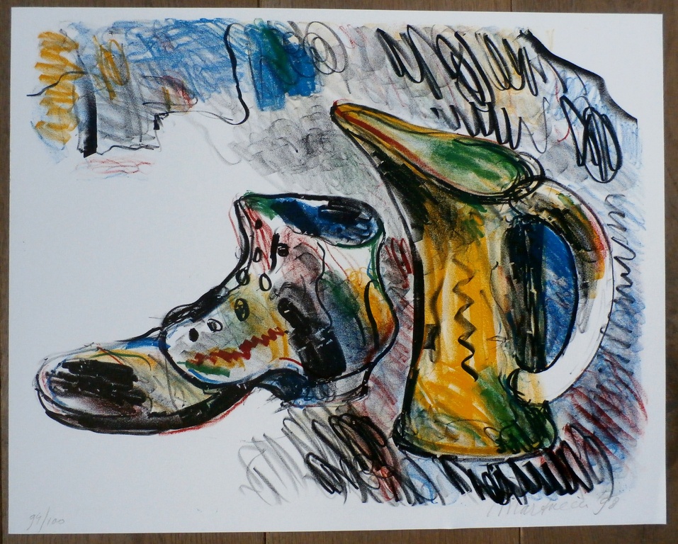 Anton Martineau - Litho: Stilleven - 1998 kopen? Bied vanaf 55!