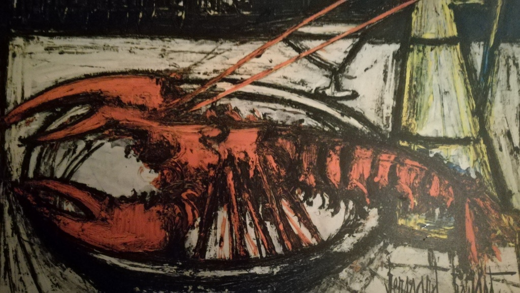 Bernard Buffet, grafiek, l'Hommard kopen? Bied vanaf 1!