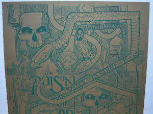 Henk Schiffmacher - Henk Schiffmacher : Zeefdruk – Poison – 1993 kopen? Bied vanaf 50!