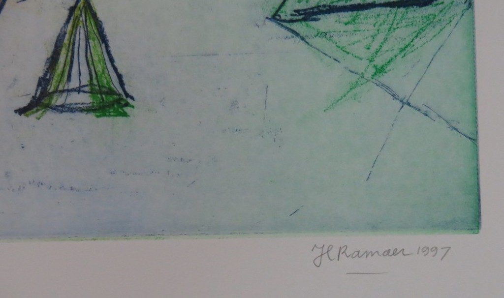 Hanny Ramaer: Ets, Twee gezichten kopen? Bied vanaf 1!