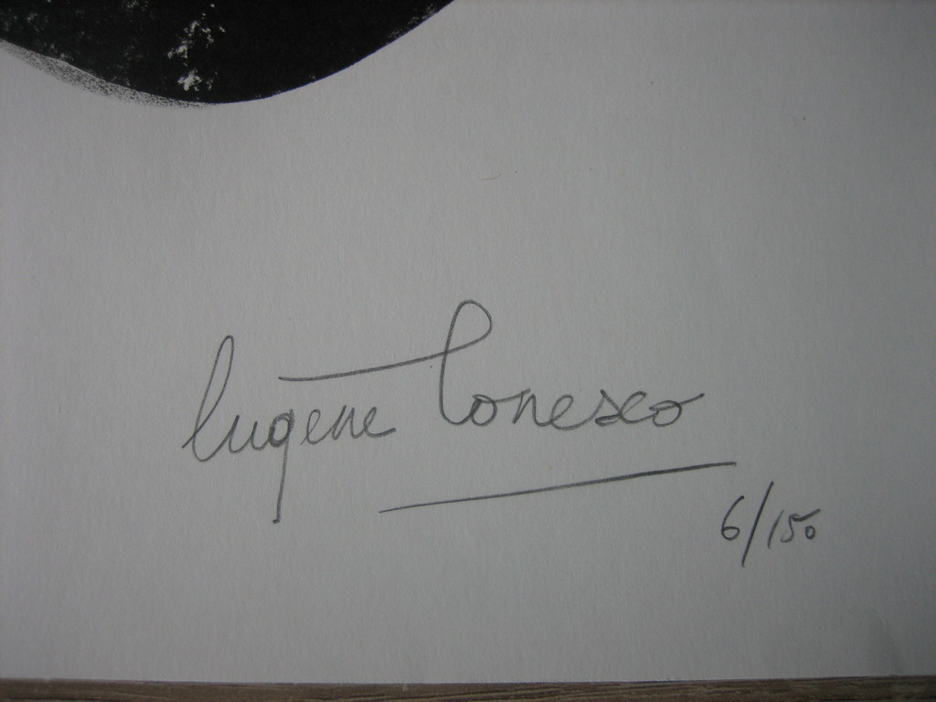 Eugene Ionesco - Composition - Lithografie - Handgesigneerd kopen? Bied vanaf 55!