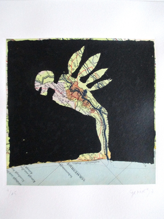 Albrecht Genin, grafiek 9/15, 1997 verkocht voor € 45!