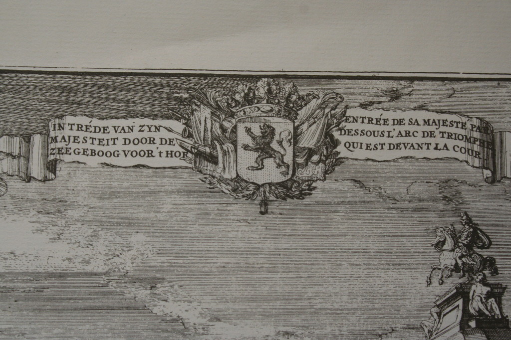 Romeijn de Hooghe, prent, feestelijke intocht Willem III in Den Haag kopen? Bied vanaf 1!