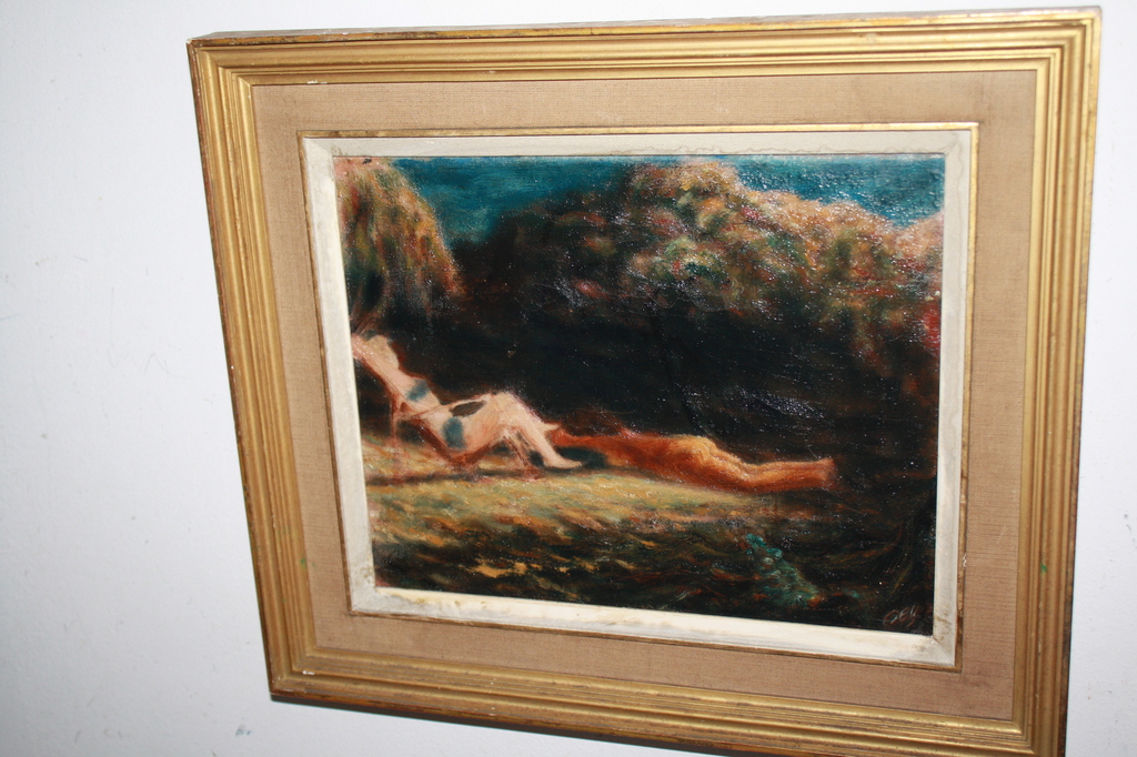 NAAKT ZONNEN IN DE DUINEN van C van OEL verkocht voor € 35!