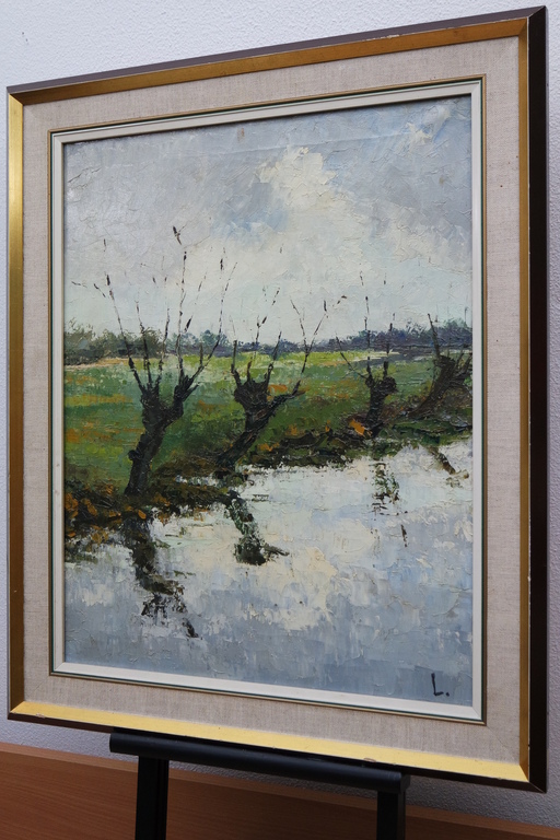 Leon Schulman GASPARD ( Vitebsk 1882 - Taos 1964) - olieverf op doek - landschap kopen? Bied vanaf 135!