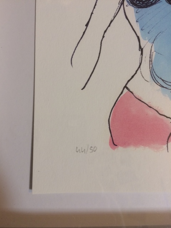 Corneille - Salomé - Lithografie - handgesigneerd - oplage 50 - 2001-zelfportret kopen? Bied vanaf 100!