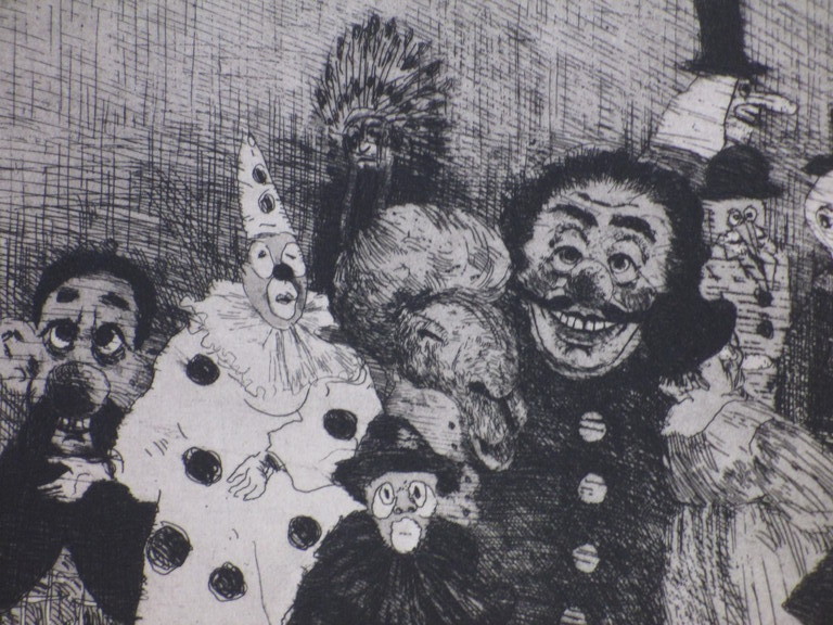 Henk Huig, Maskerade Carnaval, Ets kopen? Bied vanaf 50!