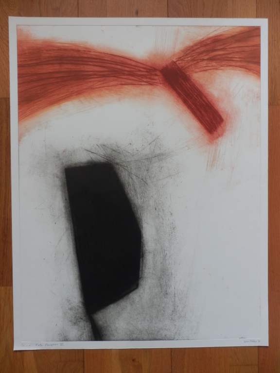 MAAIKE ALMA Kleurenets ,,FATA MORGANA III,, Handgesigneerd.Oplage 15ex kopen? Bied vanaf 45!