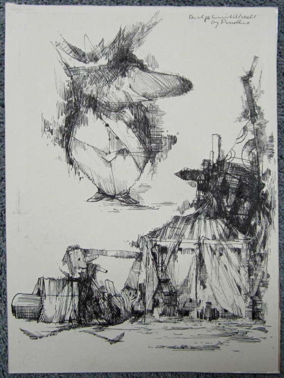 Dirkje Kuik, tekening, Pinokkio kopen? Bied vanaf 100!