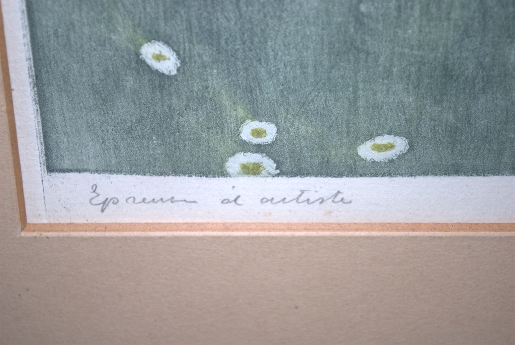 2 GEITJES - GROTE KLEURENETS UIT 1939 - EPREUVE D'ARTISTE kopen? Bied vanaf 159!