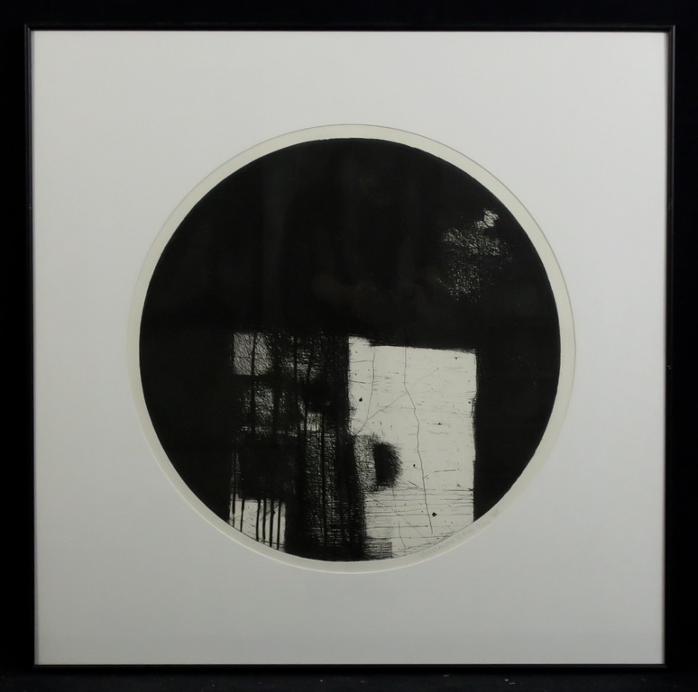 Guillaume le Roy: Ets, Zonder titel - Ingelijst kopen? Bied vanaf 150!