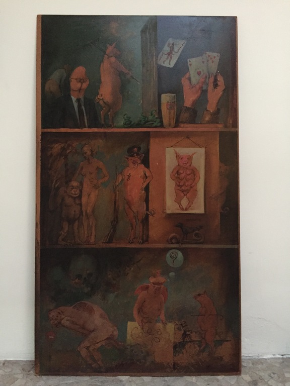 Geurt van Dijk , olieverf op hardboard kopen? Bied vanaf 200!