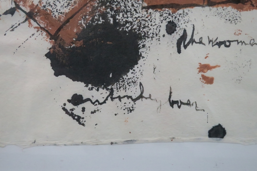 Anton Heyboer: Gouache, The Woman - Ingelijst kopen? Bied vanaf 200!