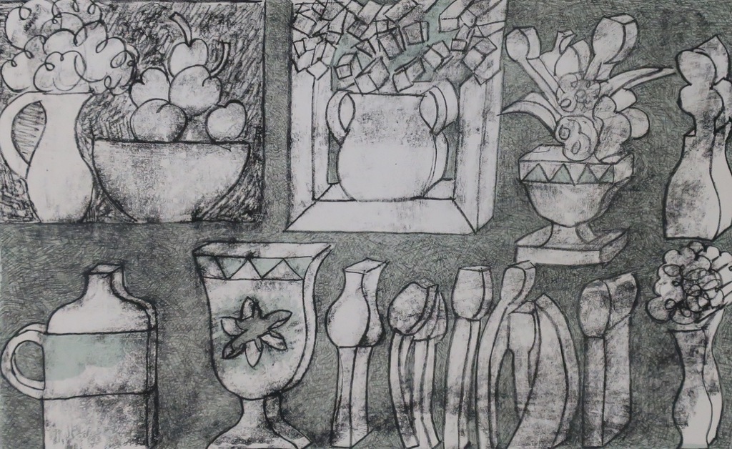 Kees Franse: Gemengde druktechniek, Zonder titel kopen? Bied vanaf 35!