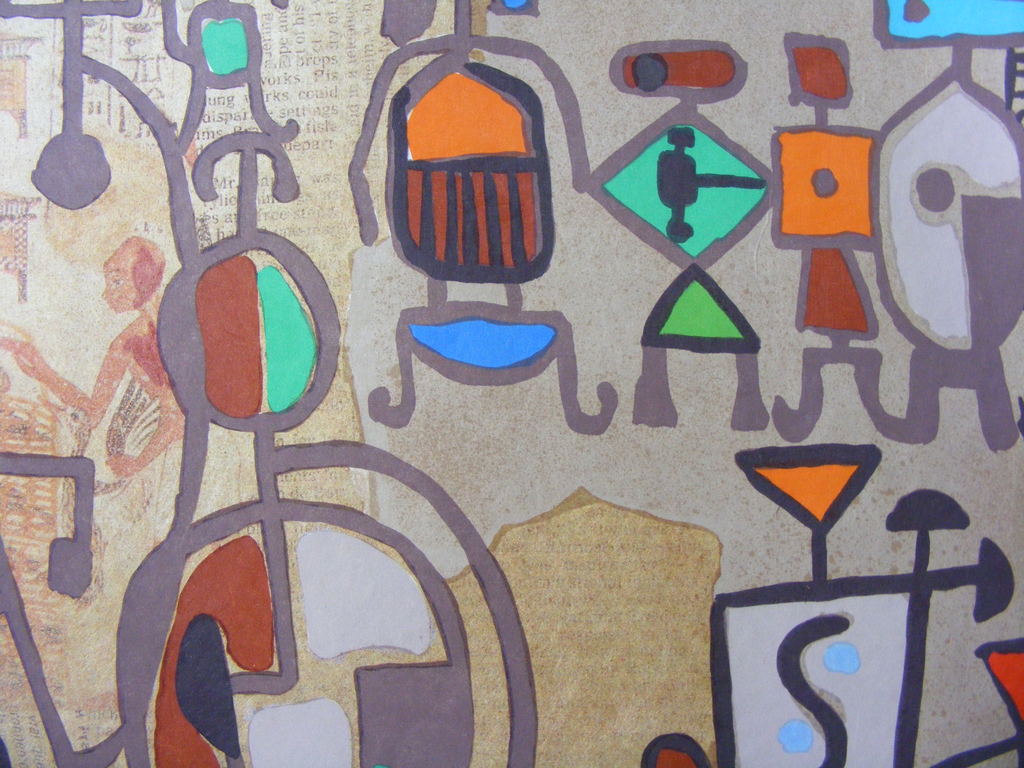 Mayeu Passa, "Abidos", originele lithografie, handgesigneerd. kopen? Bied vanaf 60!