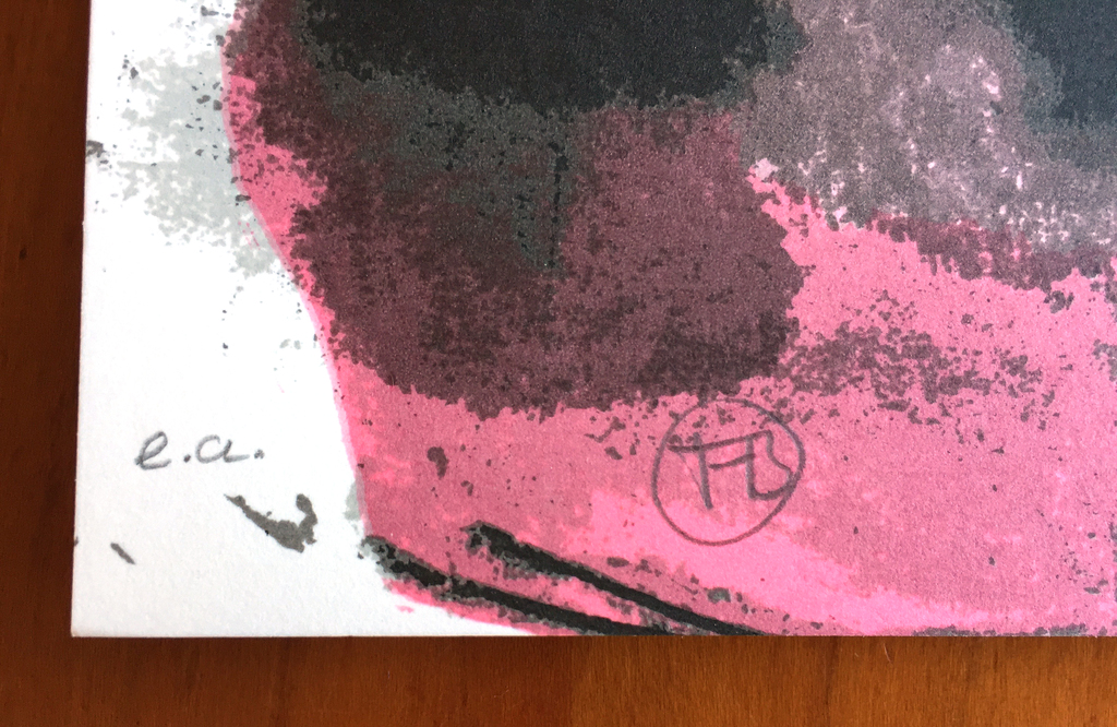 Theo Bitter - Koeien - gesigneerde zeefdruk - E/A ex. - 2004 kopen? Bied vanaf 15!