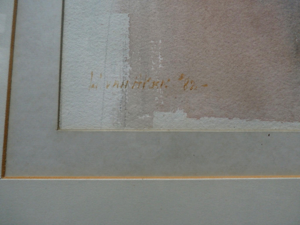 Wim van Aken - Wim van Aken - aquarel: duivenkooi kopen? Bied vanaf 45!