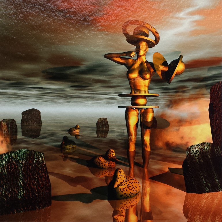 Giclee van Arturo - Statue - E/A kopen? Bied vanaf 1!