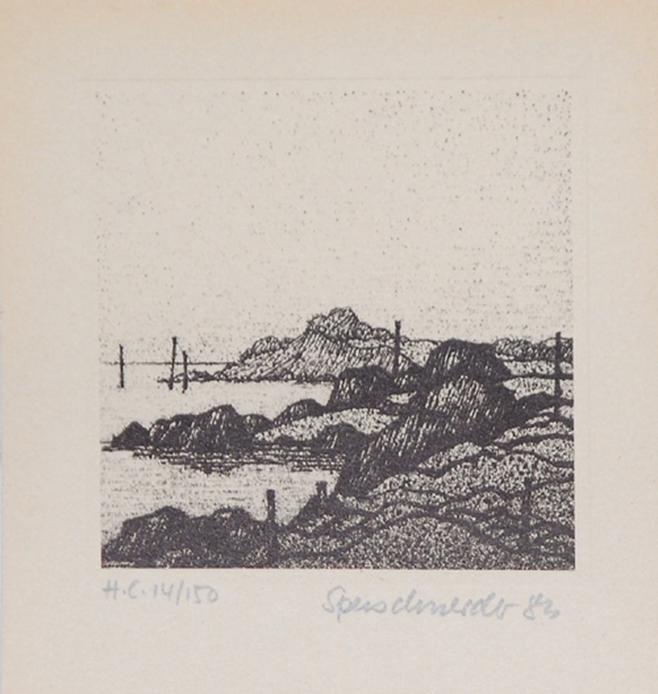 Hans Sperschneider: Ets, Landschap I kopen? Bied vanaf 20!