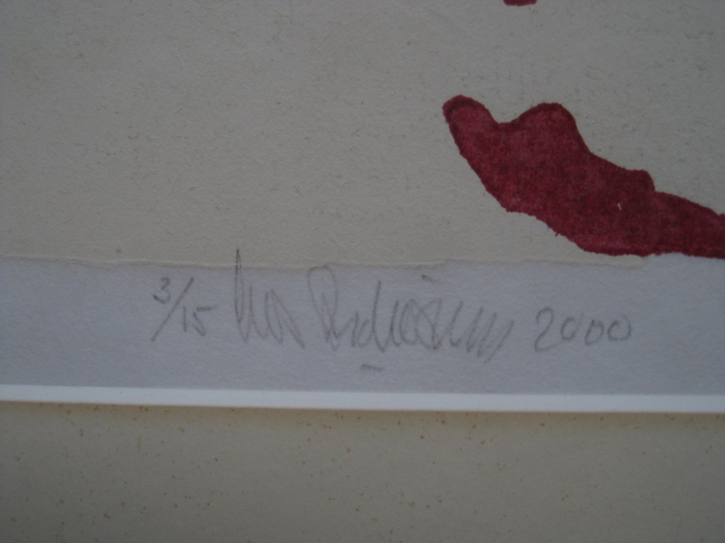 Fascinerend Bep.Oplage 3/15 Grafiek "Ruimtelijk Rood" Houtsnede Cees Andriessen kopen? Bied vanaf 1!