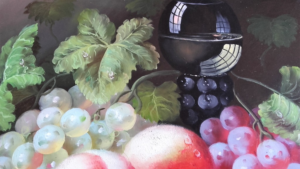 Stilleven - Olieverf op paneel - Gesigneerd kopen? Bied vanaf 1!