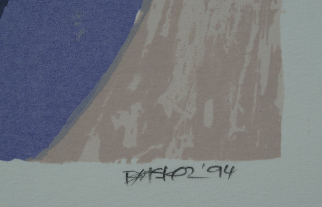 Baskar Handé - twee gesigneerde zeefdrukken - 1994 kopen? Bied vanaf 1!