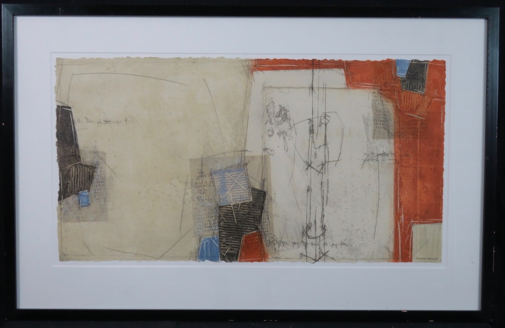 Bernard Remusat: Carborundum, Catena - Ingelijst (Groot) verkocht voor € 100!