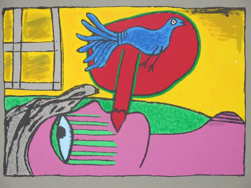 Corneille: Zeefdruk, Regard sur l'oiseau kopen? Bied vanaf 180!