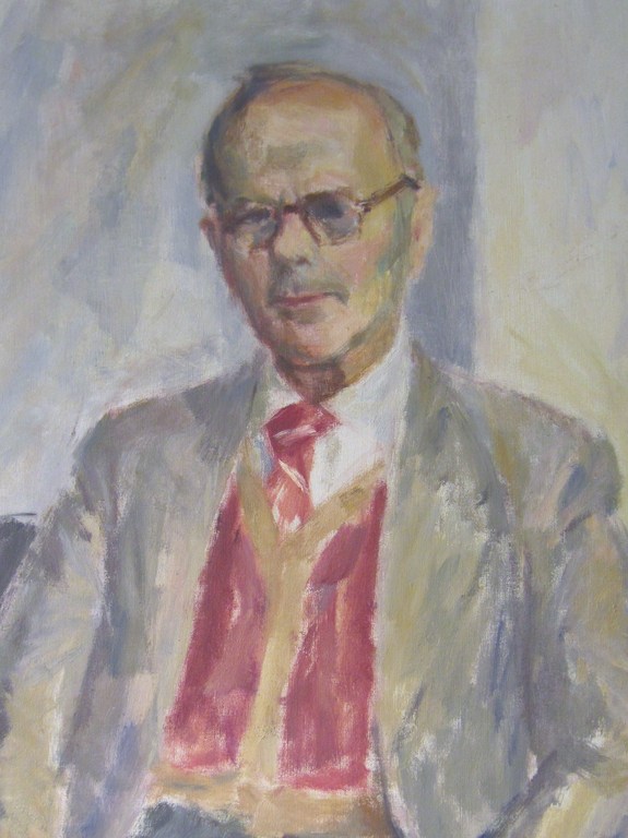 Willem Kouwer Boomkens (1911-1991) - Olieverf portret kopen? Bied vanaf 1!