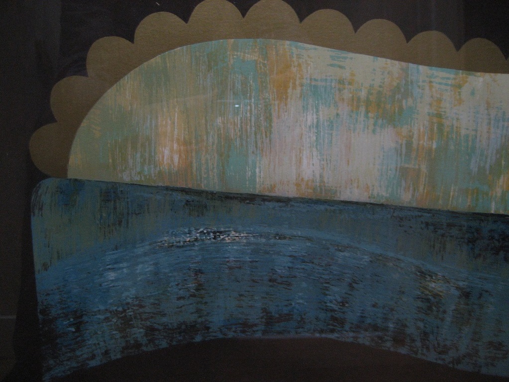 Bert Vredegoor - grote ingelijste zeefdruk - Zonder titel kopen? Bied vanaf 80!