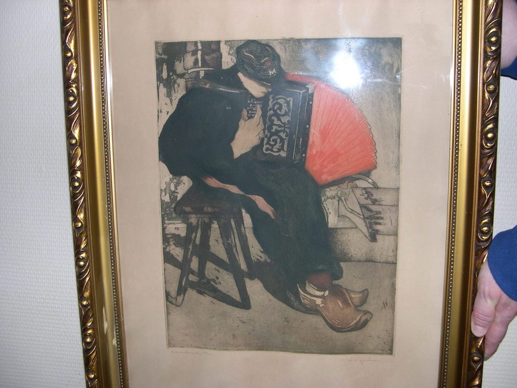 de accordeonspeler kopen? Bied vanaf 500!