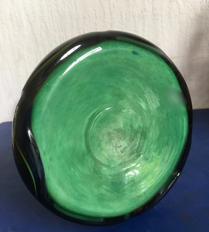 Jean Michel Operto voor Biot - groene Art Nouveau stijl vaas kopen? Bied vanaf 29!