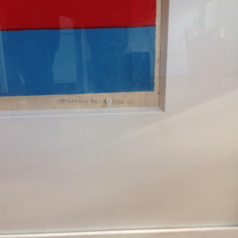 Jef Diederen 95   Lino/houtsnede kopen? Bied vanaf 45!