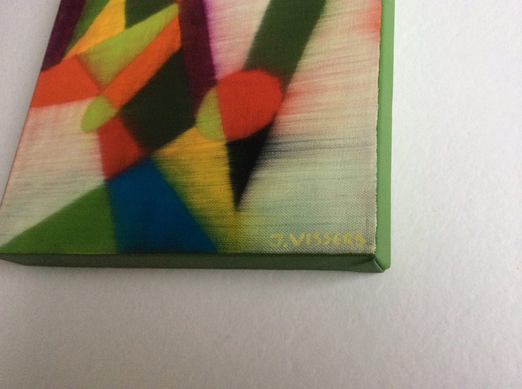 Formalux 4 - olieverf op canvas - Jack Vissers kopen? Bied vanaf 40!