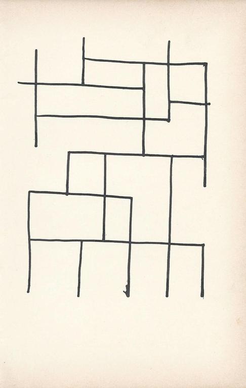 Siep van den Berg : originele compositie B (encre de chine) kopen? Bied vanaf 1!