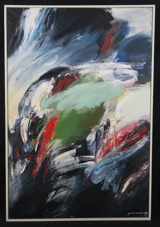 Peter Meijer: Olieverf op doek, Suzholl - Ingelijst (Groot) kopen? Bied vanaf 300!