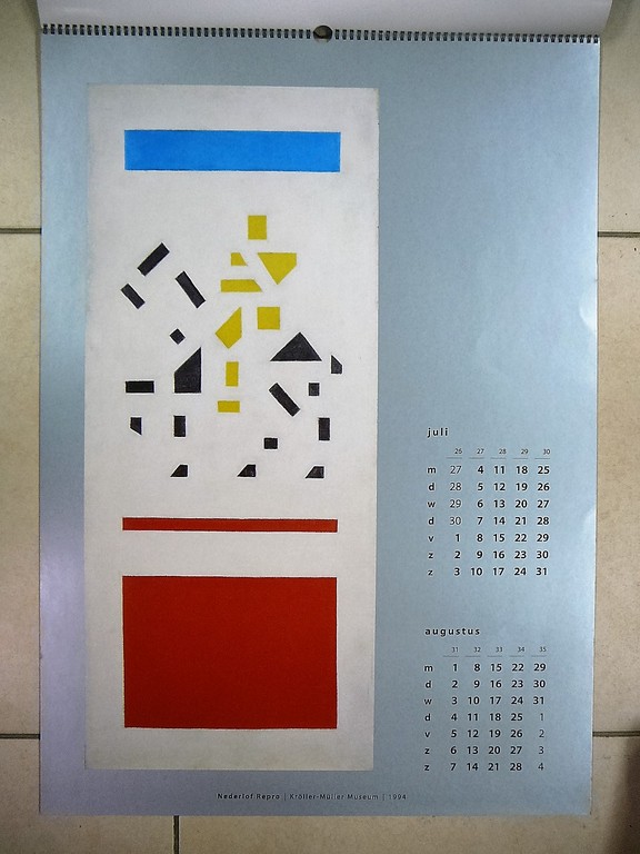 Bart van der Leck 1876 - 1958  Kalender uit 1994   kopen? Bied vanaf 50!