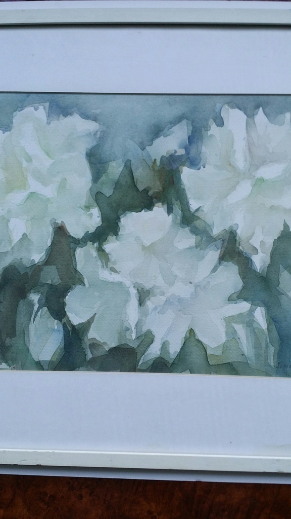 Jopie Limburg, Aquarel, Bloemen kopen? Bied vanaf 30!
