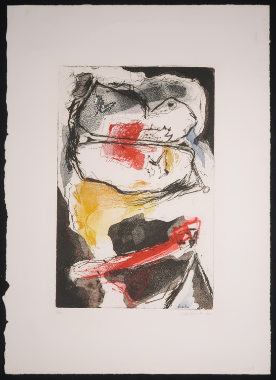 Lieske den Dulk: Ets en aquatint, Zonder titel kopen? Bied vanaf 1!