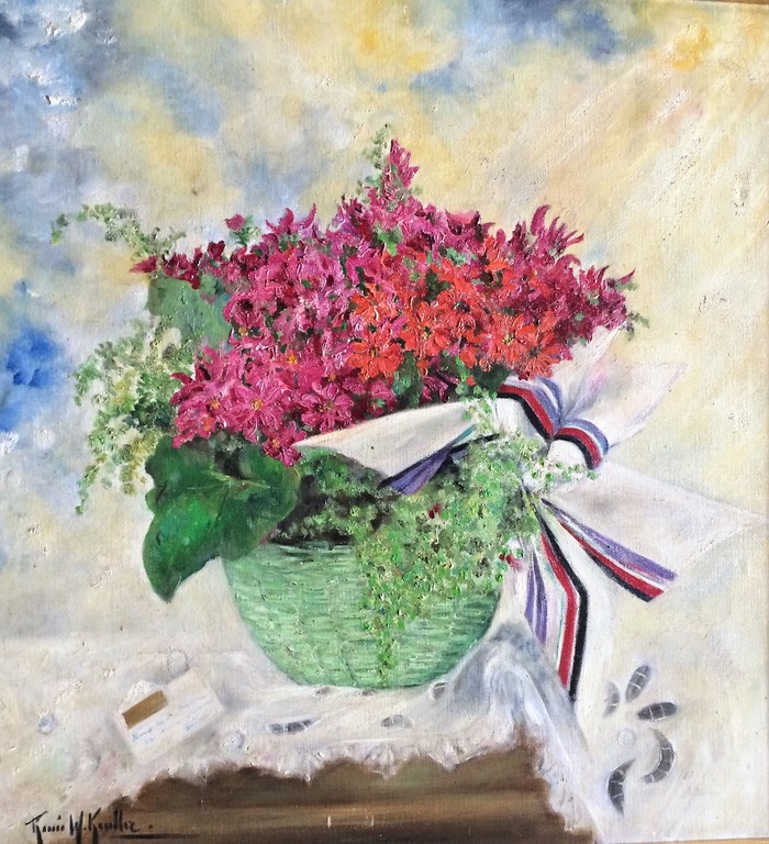 KEULLER Renée, 1899-1981 (Belgium)-Bloemen kopen? Bied vanaf 90!