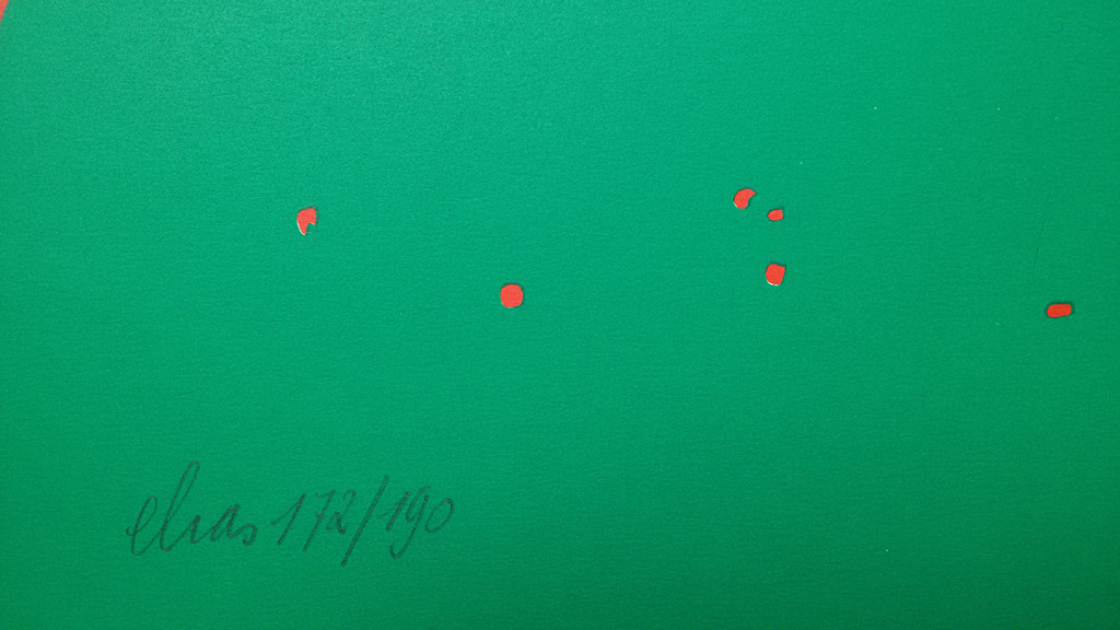 Etienne Elias - Tennisspeler, zeefdruk kopen? Bied vanaf 75!