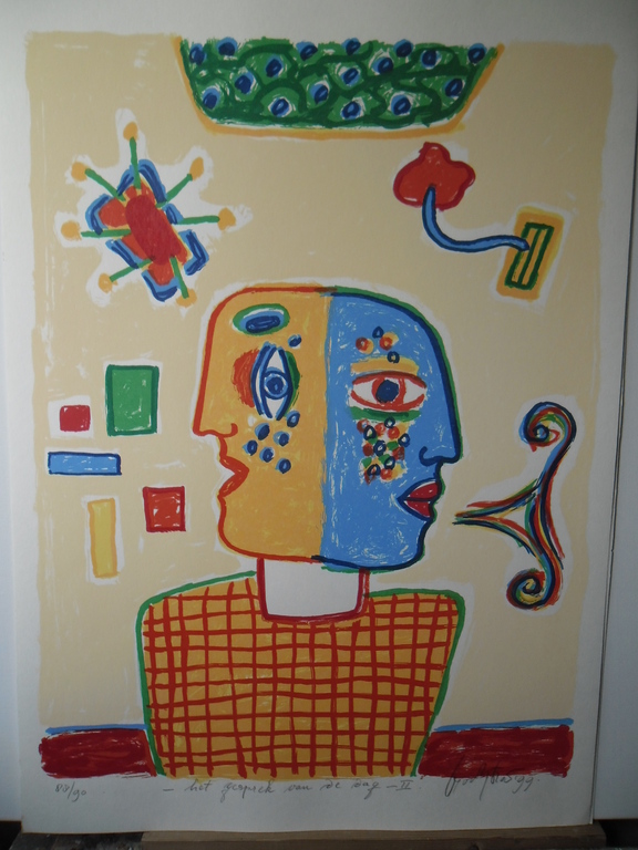 Keimpe Kootstra, Zeefdruk, Gesprek van de Dag  nr:  2 kopen? Bied vanaf 25!