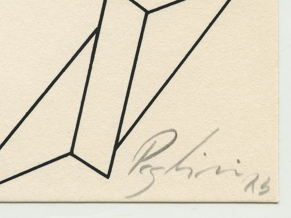 Giorgio Pagliari, ‘Abstracte compositie’, originele litho, handgesigneerd, 1973 kopen? Bied vanaf 15!