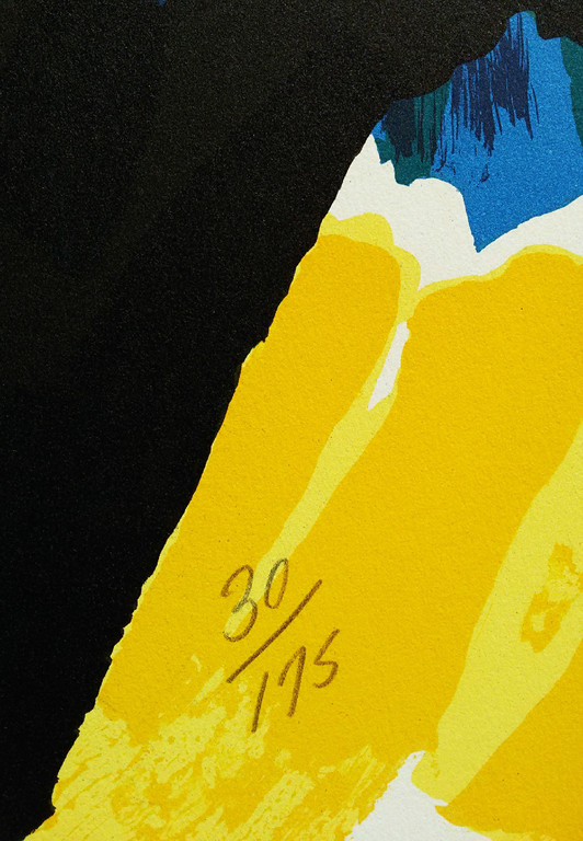 Karel Appel - Figuurtje, zeefdruk (ingelijst) kopen? Bied vanaf 450!