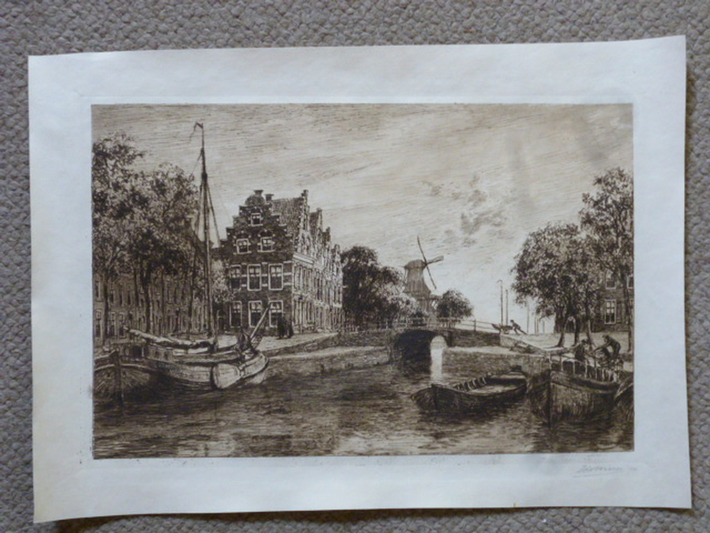 Ids Wiersma - ets - Dokkum, Groot Diep en Zijl kopen? Bied vanaf 175!