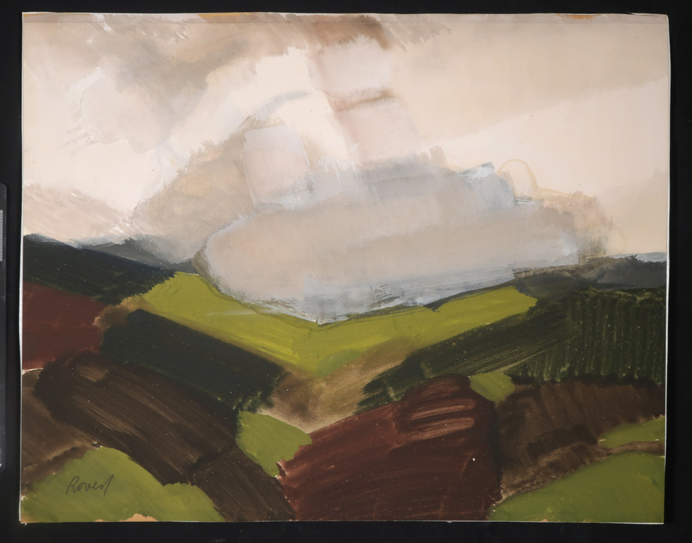 Anton Rovers: Gouache, Schots landschap kopen? Bied vanaf 50!