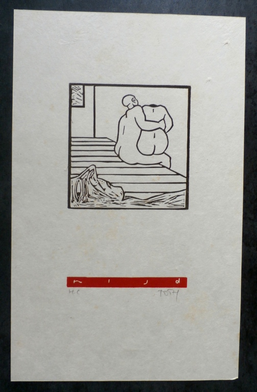 Tom Thijsse - 7 houtsneden: De zeven Hoofdzonden (2 naakt) - 1999 kopen? Bied vanaf 25!